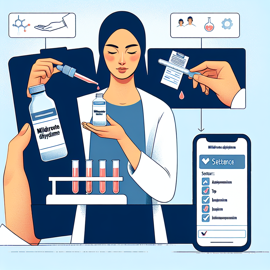 Cómo medir la eficacia de Mildronate Dihydricume