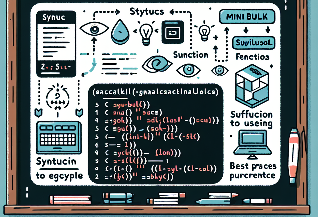 Cómo programar un mini bulk con Syntol