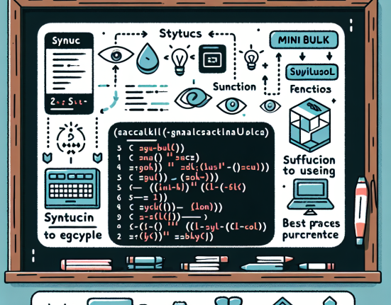 Cómo programar un mini bulk con Syntol
