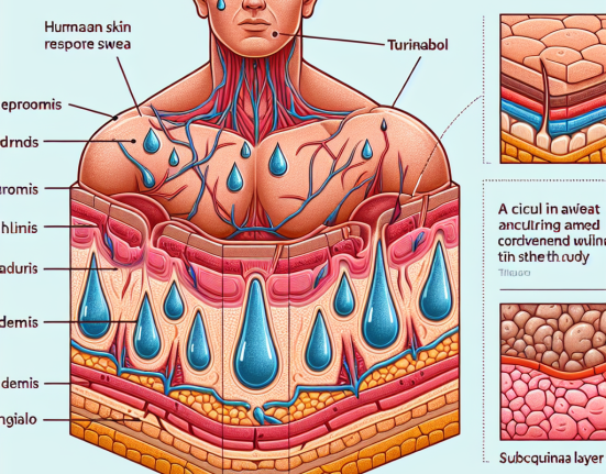 Cómo responde la piel al sudor con Turinabol inyectable