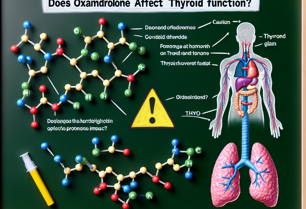 ¿Oxandrolona afecta la función tiroidea?