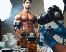Oxandrolona en preparación para sesiones fotográficas