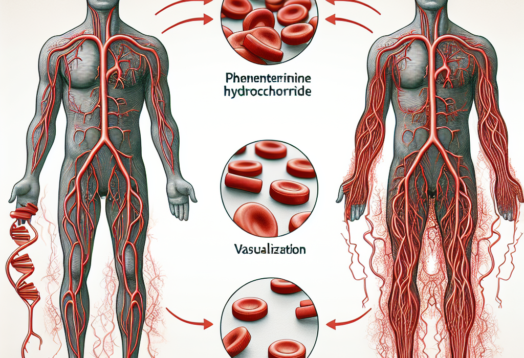 Cómo cambia la vascularización con Phentermine Hydrochlorid