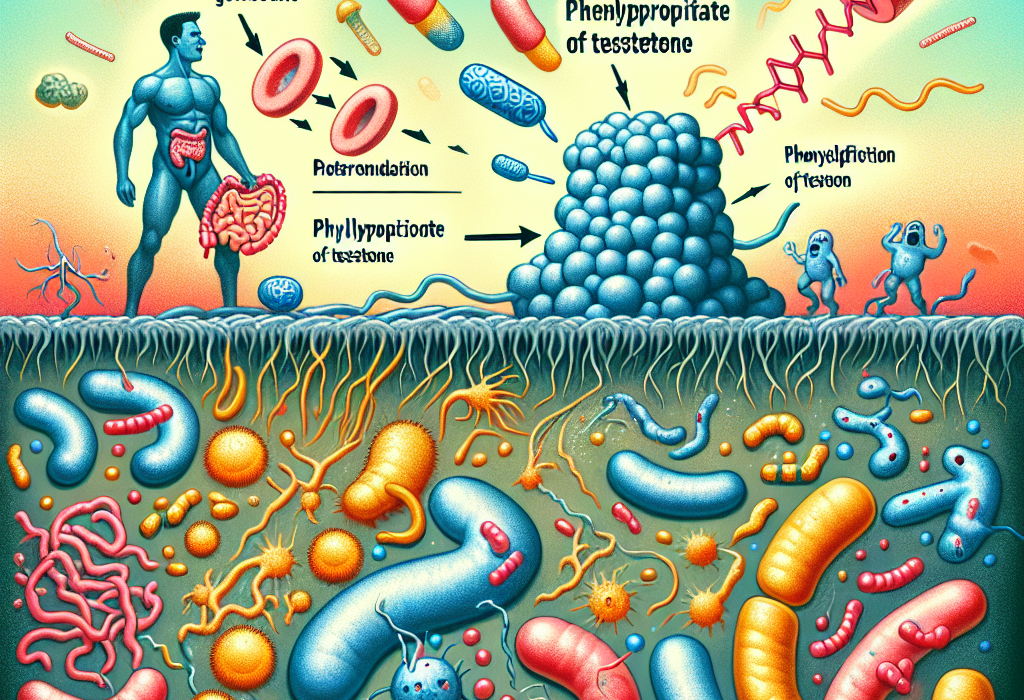 Cómo reacciona la microbiota intestinal a Fenilpropionato de testosterona