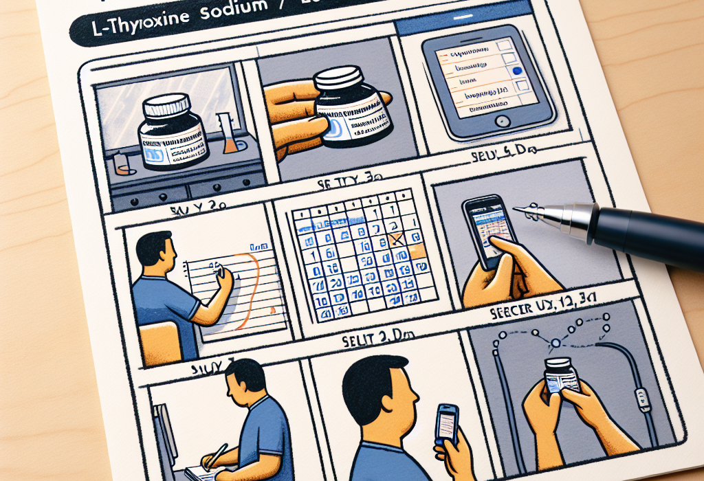 Cómo registrar tu progreso con L-Thyroxine Sodium/Levothyroxine Sodium (LT4 sodium) en fotos
