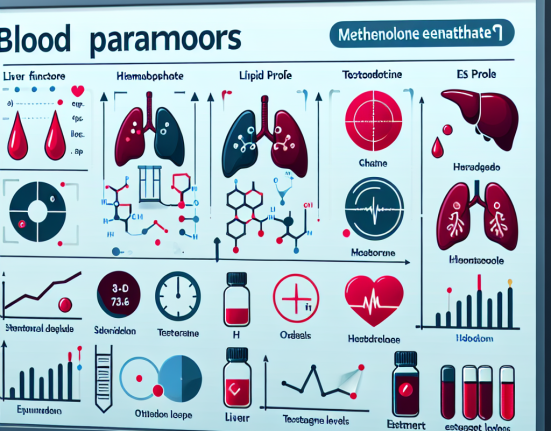 Qué parámetros vigilar en sangre al usar Enantato de metenolona