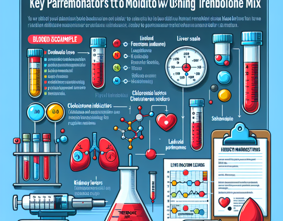 Qué parámetros vigilar en sangre al usar Trembolona mix (mezcla de trembolona)