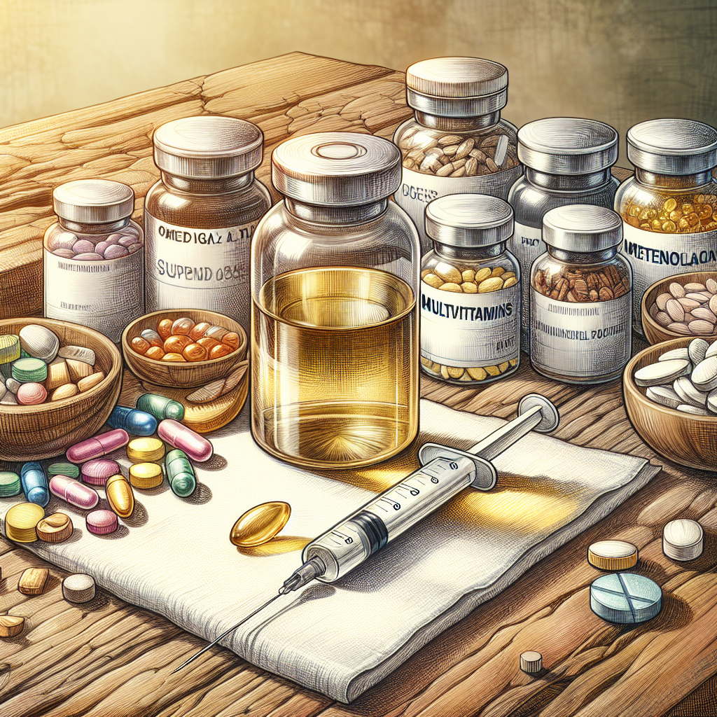 Qué suplementos naturales equilibran el uso de Primobolan (Metenolona) inyectables