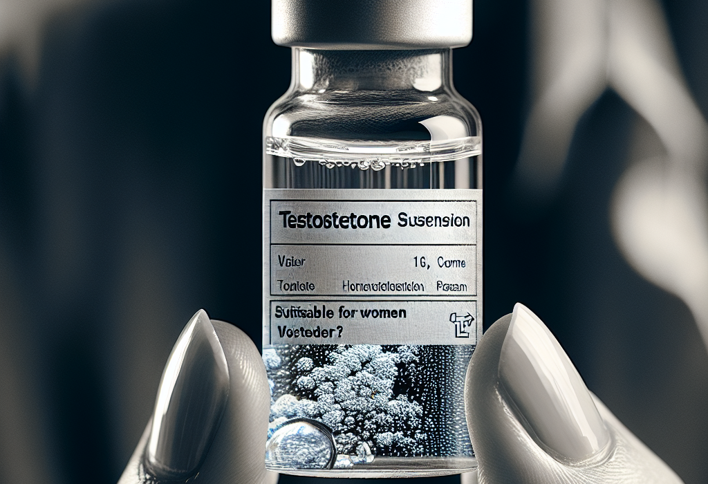 Suspensión acuosa de testosterona: ¿apto para mujeres?