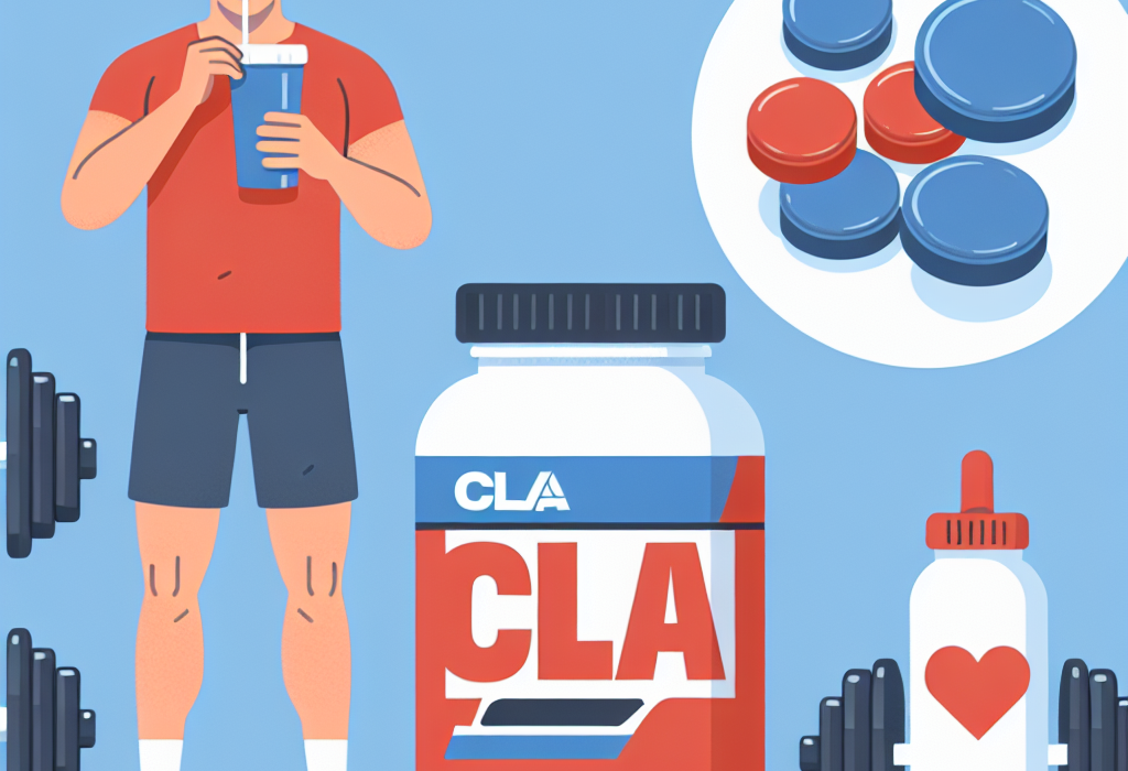 Uso de CLA sin entrenamiento con pesas