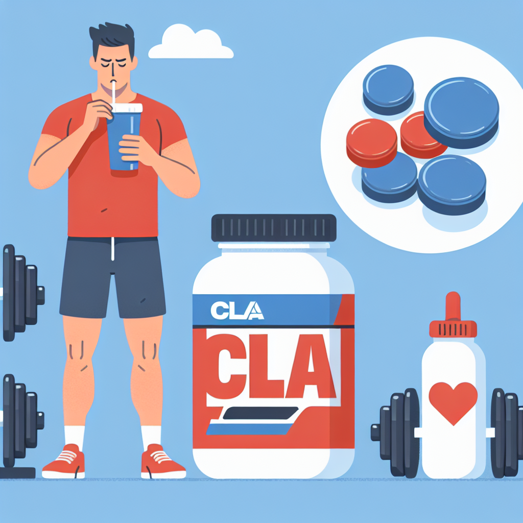 Uso de CLA sin entrenamiento con pesas