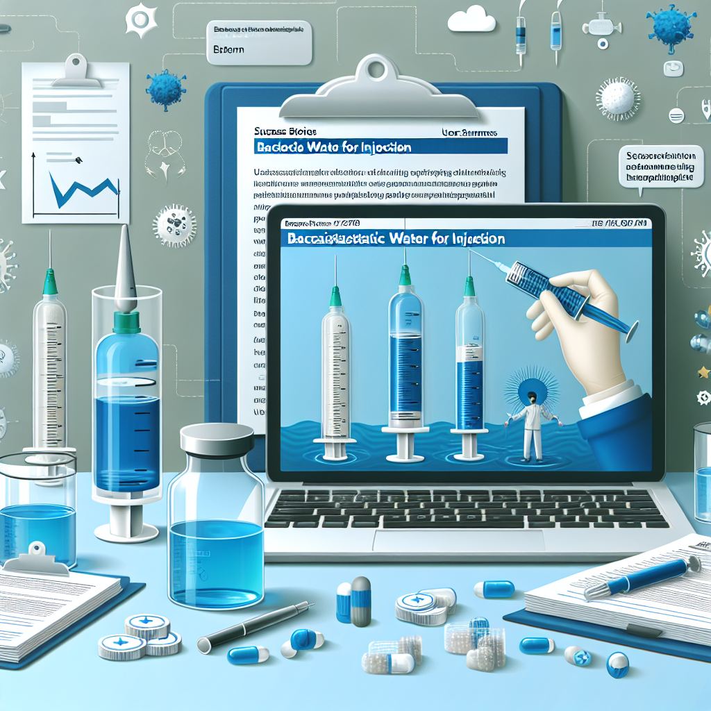 Casos de éxito con Agua bacteriostática para inyección: resumen de usuarios