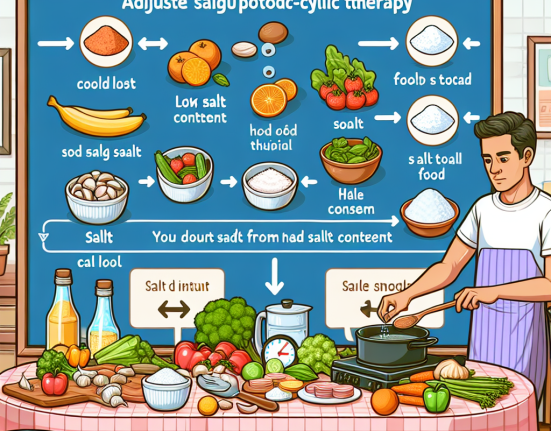 Cómo ajustar la ingesta de sal al usar Terapia post-cíclica