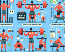 Cómo evitar sobrecargas mientras usas Preparativos para ganar masa muscular