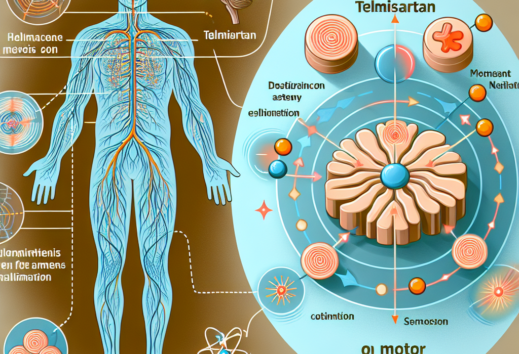 Cómo influye Telmisartan en la coordinación motora