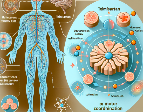 Cómo influye Telmisartan en la coordinación motora