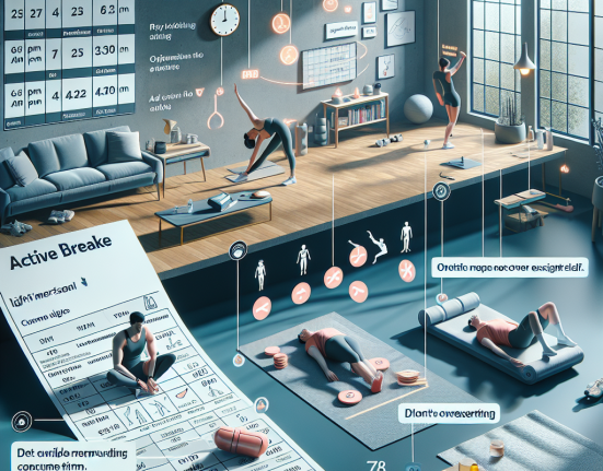 Cómo programar descansos activos mientras usas Exemestane