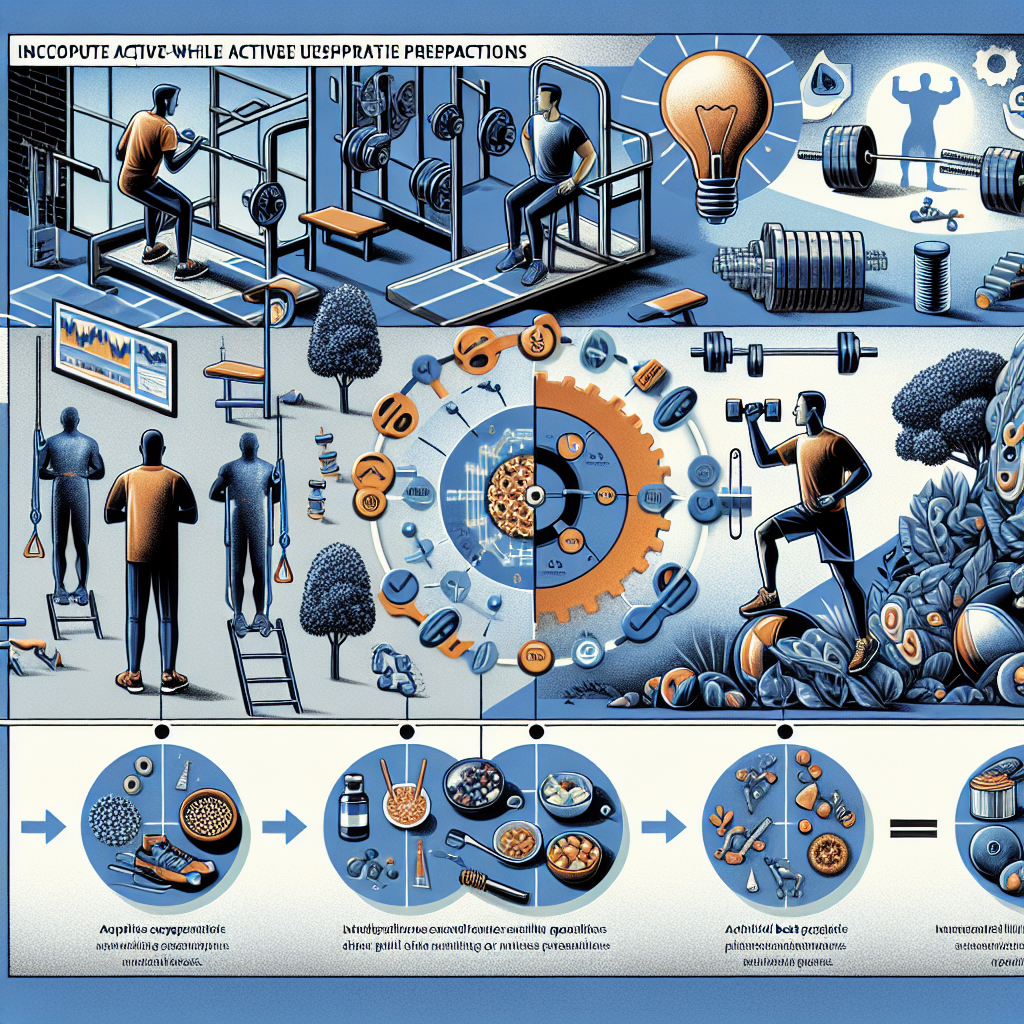 Cómo programar descansos activos mientras usas Preparativos para ganar masa muscular