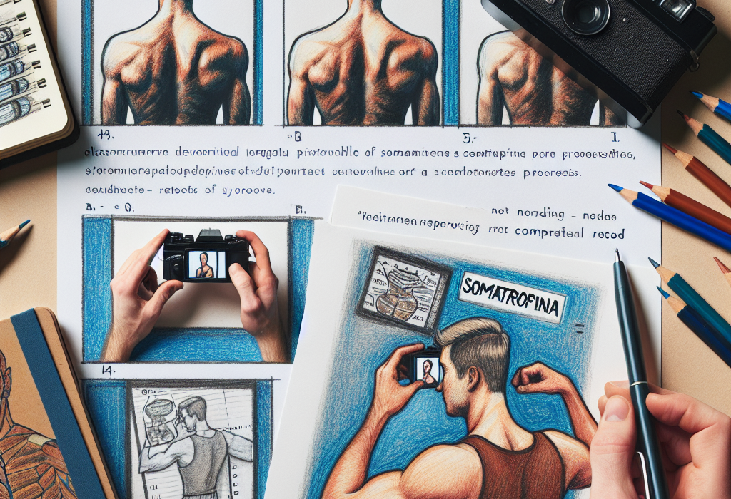 Cómo registrar tu progreso con Somatropina en fotos