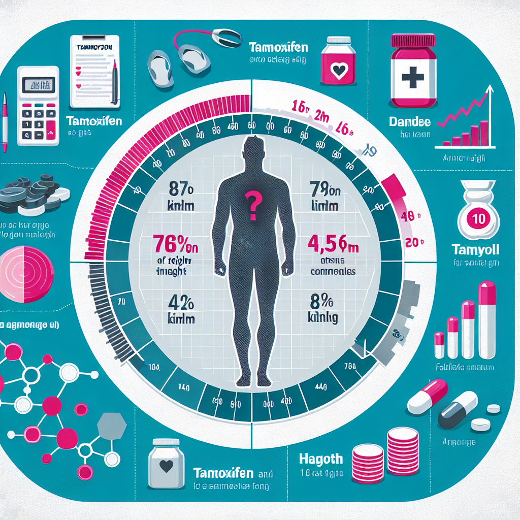 Cuántos kg se ganan con Tamoxifeno (en promedio)