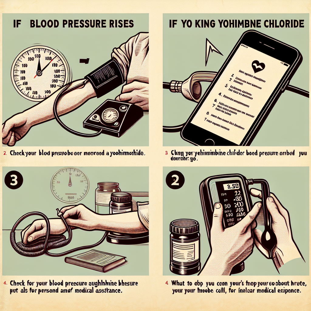 Qué hacer si sube la tensión con Yohimbine chlorine