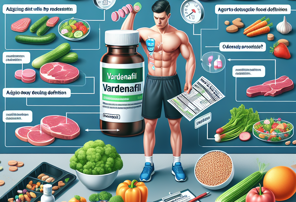Cómo ajustar la dieta con Vardenafil (Levitra Generic) para definición