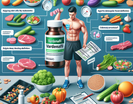 Cómo ajustar la dieta con Vardenafil (Levitra Generic) para definición