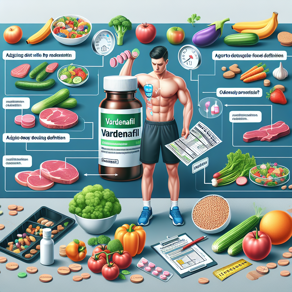 Cómo ajustar la dieta con Vardenafil (Levitra Generic) para definición
