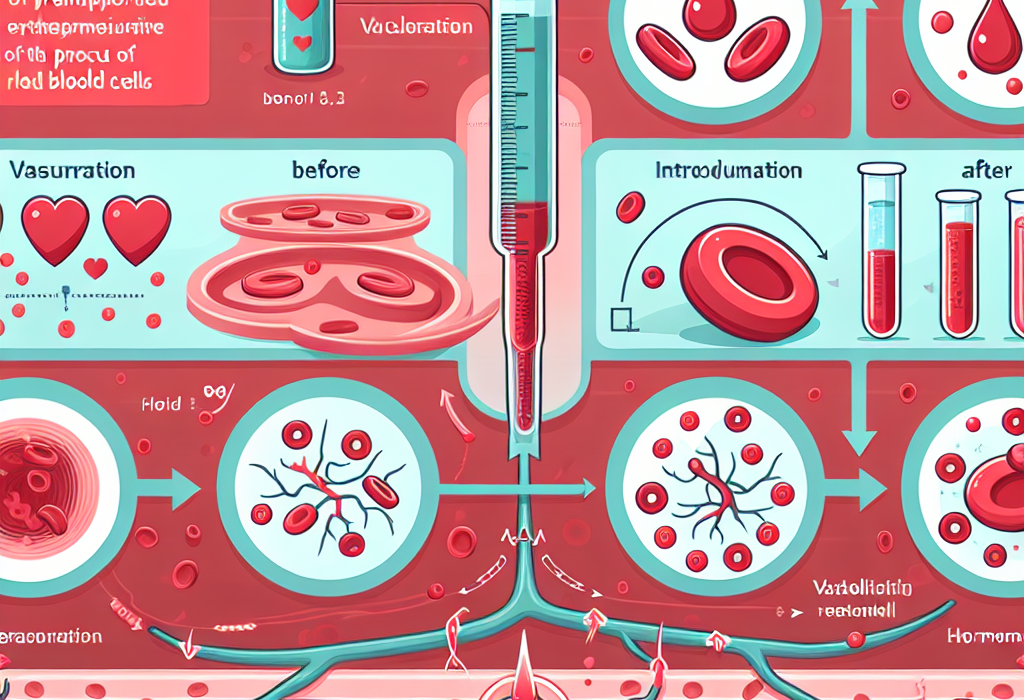 Cómo cambia la vascularización con Erythropoietin