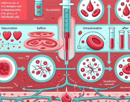 Cómo cambia la vascularización con Erythropoietin