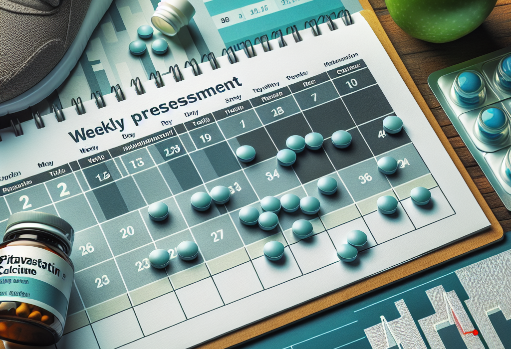 Cómo evaluar tus progresos semanales con Pitavastatina cálcica