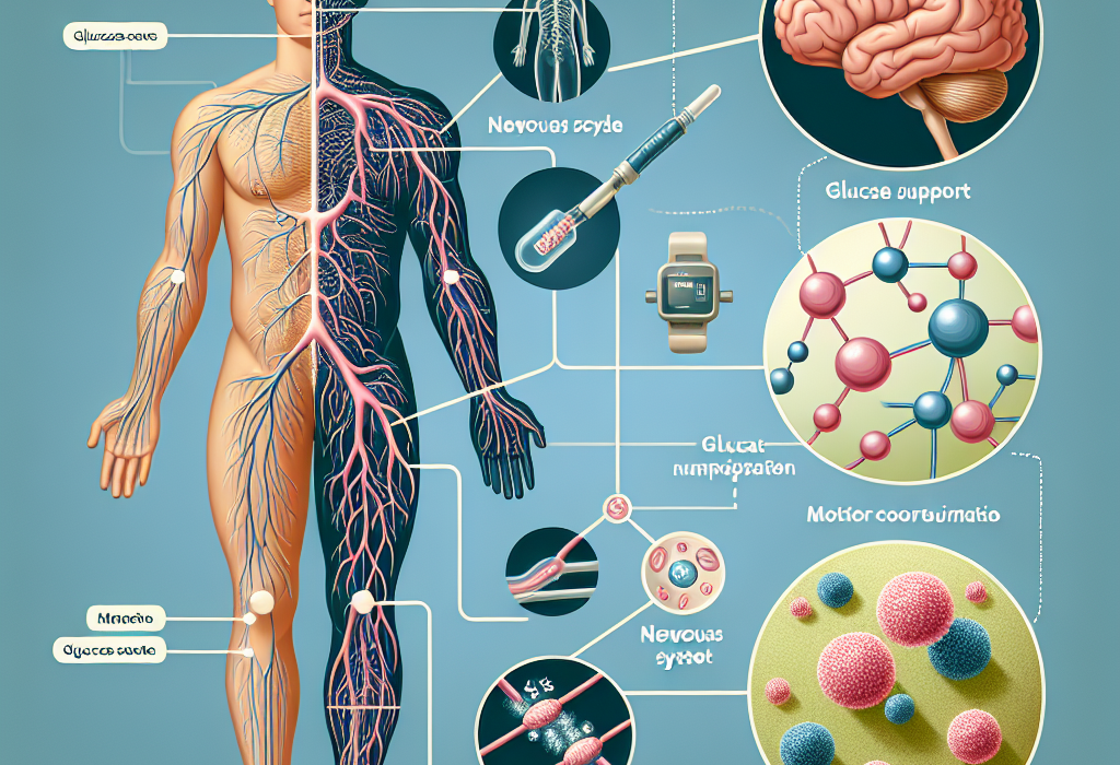 Cómo influye Apoyo a la glucosa en la coordinación motora
