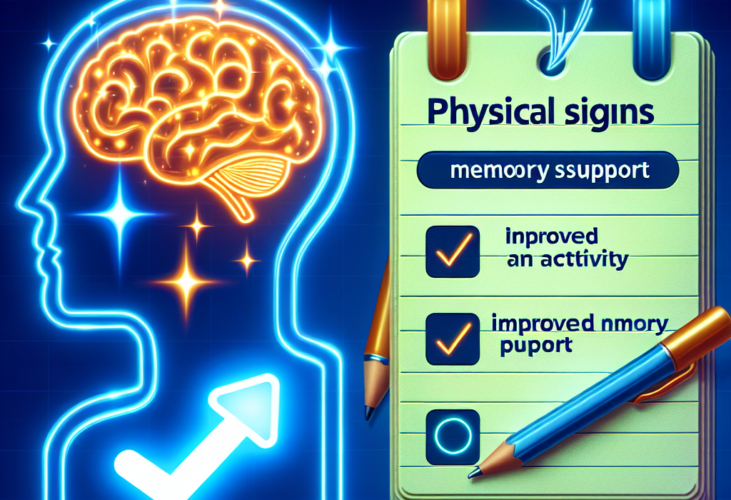 Señales físicas de que Apoyo al cerebro y la memoria te está funcionando