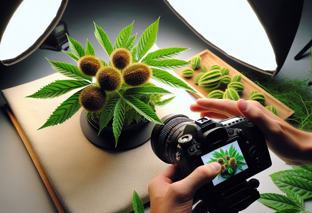 Tribulus Terrestris en preparación para sesiones fotográficas