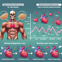 Cómo afecta Cursos de esteroides para secado y modelado corporal (aumento de masa magra) al ritmo cardíaco en reposo