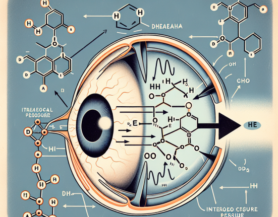 Dehydroepiandrosteron y cambios en la presión ocular