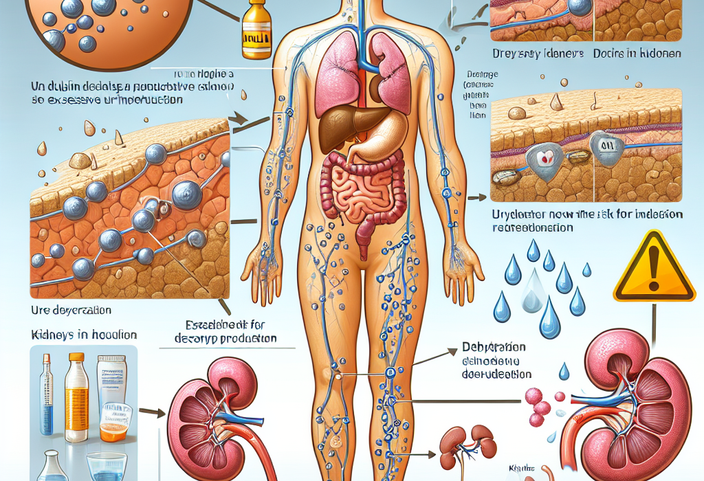 Insulina y riesgos de deshidratación