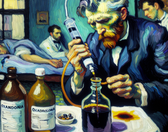 Oxandrolona y orina muy oscura: urgencia médica